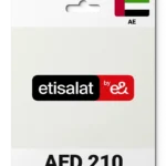 Etisalat United Arab Emirates (AE) 210 AED