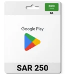 Google Play Saudi Arabia (SA) 250 SAR
