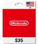 Nintendo eShop United States (US) 35 USD