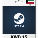 Steam Wallet Card Kuwait (KW) 15 KWD