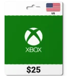 Xbox Live United States (US) 25 USD