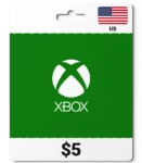 Xbox Live United States (US) 5 USD
