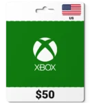 Xbox Live United States (US) 50 USD