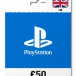 PlayStation United Kingdom (UK) 50 GBP