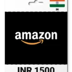 Amazon India (IN) 1500 INR