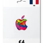 Apple Gift Card France (FR) 4 EUR