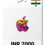 App Store & iTunes India (IN) 2000 INR