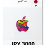 App Store & iTunes Japan (JP) 3000 JPY