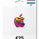 Apple Gift Card Luxembourg (LU) 25 EUR