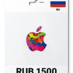 App Store & iTunes Russia (RU) 1500 RUB