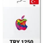 App Store & iTunes Turkey (TR) 1250 TRY