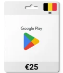 Google Play Belgium (BE) 25 EUR