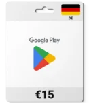 Google Play Germany (DE) 15 EUR