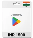 Google Play India (IN) 1500 INR