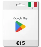 Google Play Italy (IT) 15 EUR