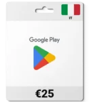 Google Play Italy (IT) 25 EUR