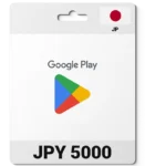Google Play Japan (JP) 5000 JPY