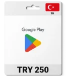 Google Play Turkey (TR) 250 TRY