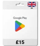 Google Play United Kingdom (UK) 15 GBP