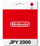Nintendo eShop Japan (JP) 2000 JPY