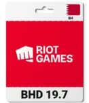 Riot Games Bahrain (BH) 19.7 BHD
