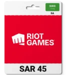 Riot Games Saudi Arabia (SA) 45 SAR