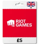 Riot Games United Kingdom (UK) 5 GBP