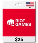 Riot Games United States (US) 25 USD