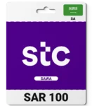 Stc Sawa Recharge Saudi Arabia (SA) 100 SAR