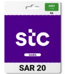 Stc Sawa Recharge Saudi Arabia (SA) 20 SAR