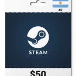 Steam Wallet Card Argentina (AR) 50 USD