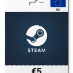 Steam Wallet Card European Union (EU) 5 EUR