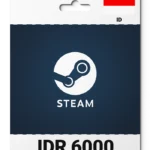 Steam Wallet Card Indonesia (ID) 6000 IDR