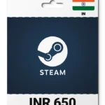 Steam Wallet Card India (IN) 650 INR