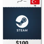 Steam Wallet Card Turkey (TR) 100 USD