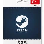 Steam Wallet Card Turkey (TR) 25 USD