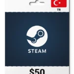 Steam Wallet Card Turkey (TR) 50 USD