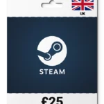 Steam Wallet Card United Kingdom (UK) 25 GBP