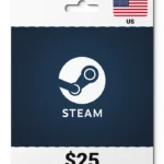 Steam Wallet Card United States (US) 25 USD