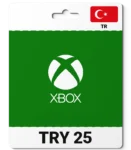 Xbox Turkey (TR) 25 TRY