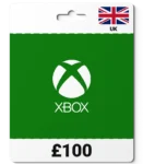 Xbox United Kingdom (UK) 100 GBP