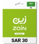 Zain Recharge Saudi Arabia (SA) 30 SAR