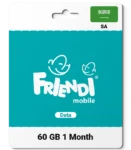Friendi Data Saudi Arabia (SA) 60 GB 1 Month