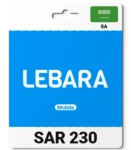 Lebara Mobile Recharge Saudi Arabia (SA) 230 SAR