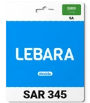 Lebara Mobile Recharge Saudi Arabia (SA) 345 SAR