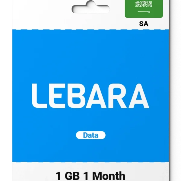 Lebara Mobile Data Saudi Arabia (SA) 1 GB 1 Month