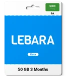 Lebara Mobile Data Saudi Arabia (SA) 50 GB 3 Month