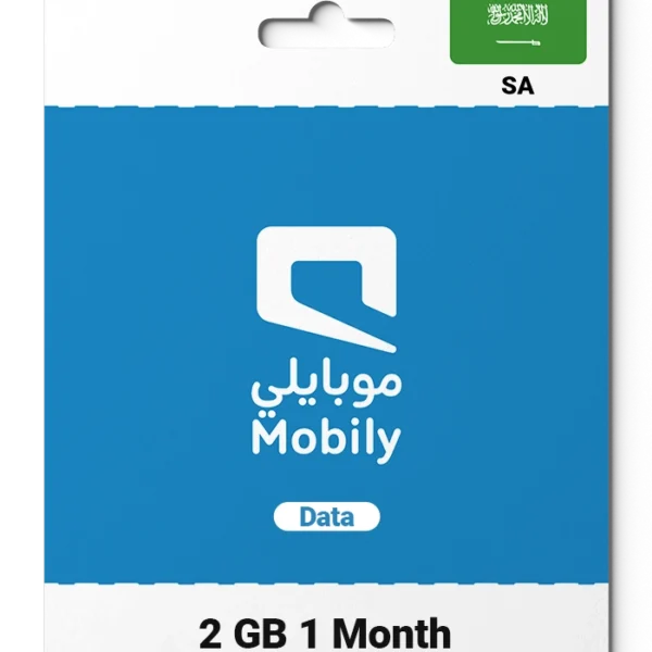 Mobily Data Saudi Arabia (SA) 2 GB 1 Month