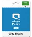 Mobily Data Saudi Arabia (SA) 50 GB 2 Month