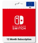 Nintendo Switch 12 Month Subscription European Union (EU)